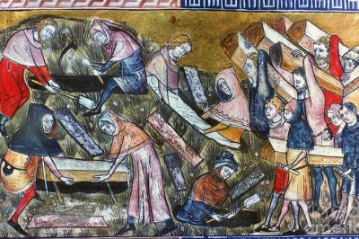 Столетняя война: ужас пандемии великой чумы