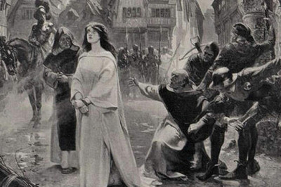 Столетняя война: Жанна д’Арк перед костром