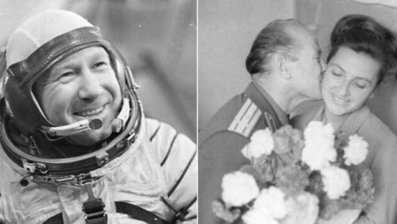 Леонов космонавт с женой фото