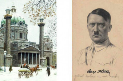 Картины, написанные Гитлером