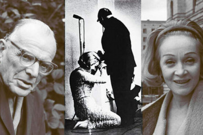 Почему Марлен Дитрих стояла на колени перед Константином Паустовским?