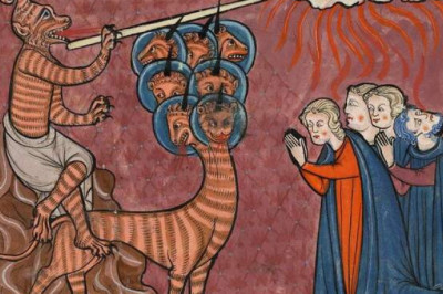 Средневековые признаки Апокалипсиса: деревья, которые потеют кровью, зомби и плачущая рыба