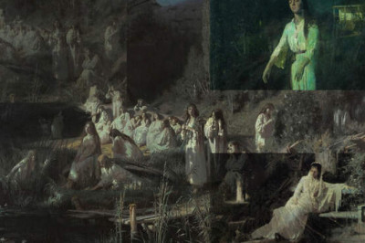 «Русалки» Ивана Крамского в деталях