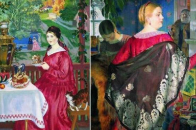 Купчихи Бориса Кустодиева: пышнотелые красавицы на картинах русского живописца