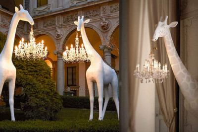 Зачем жирафы Маркантонио Малерба держат люстры: ироничный китч или откровенная безвкусица от модного скульптора