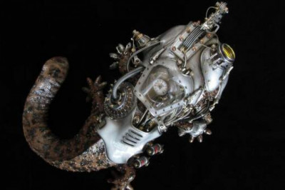 Японский стимпанк: механические чудовища Ясухито Юдагава