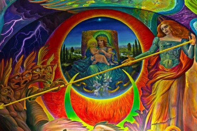 Архангел Михаил, астронавты, «Титаник»: невероятная «Часовня Апокалипсиса» Эрнста Фукса