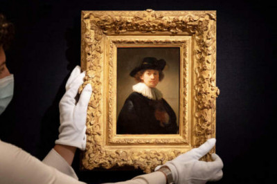 «Автопортрет за мольбертом» Рембрандт: в чем секрет картины, которая побила рекорд мировых аукционов