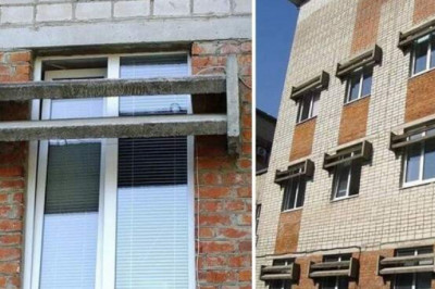 Ламеллярные козырьки: зачем в некоторых советских многоэтажках над окнами устанавливались странные бетонные приспособления