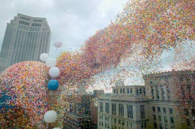 Как в 1986 году Кливленд атаковали воздушные шары