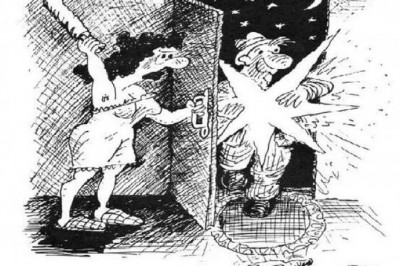 Юмористические иллюстрации Олега Теслера: рассказы в картинках «дедушки русской карикатуры»