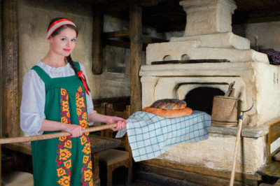 Печь в русской избе: от интерьера до мистики