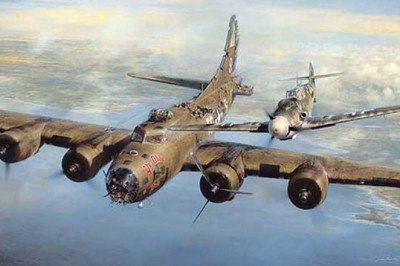 Почему ас Люфтваффе Франц Штиглер в 1943 пощадил 9 американских летчиков