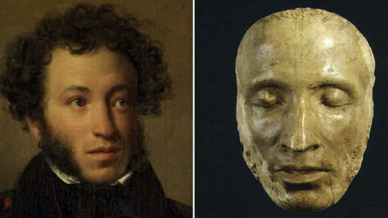 Красота каких человеческих лиц особенно близко поэту. Посмертная маска Марии Стюарт.