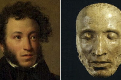 Как выглядят посмертные маски Пушкина, Гоголя, Есенина и других выдающихся личностей