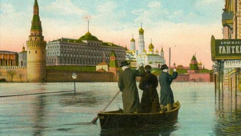 Как затапливало Москву