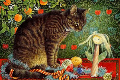 «Елка» Фешина, «Елочный торг» Кустодиева и др: Новый год и Рождество на картинах старых художников