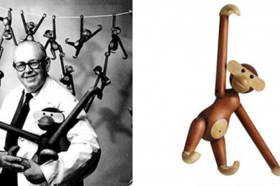 Как вешалка в форме обезьянки стала символом скандинавского дизайна: деревянные игрушки Кая Бойсена