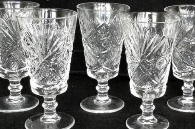 Что означают символы на советской посуде из хрусталя