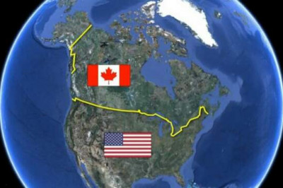 Как между США и Канадой появилась такая ровная граница