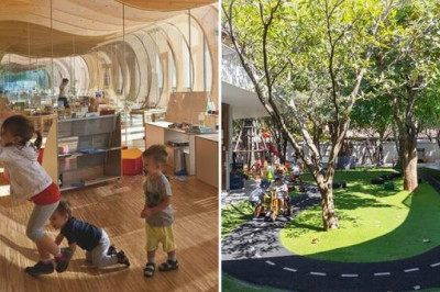 Как выглядят уникальные детские садики раных стран мира, вызывающие желание вернуться в детство
