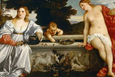 «Любовь небесная и Любовь земная» Тициана: шедевр, наполненный множеством скрытых символов