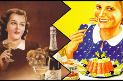 Как в СССР через агитплакаты рекламировали еду