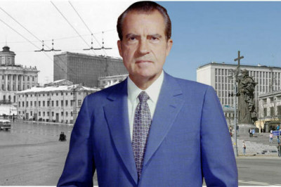 Как в СССР перед приездом президента США Ричарда Никсона в Москве сносили дома