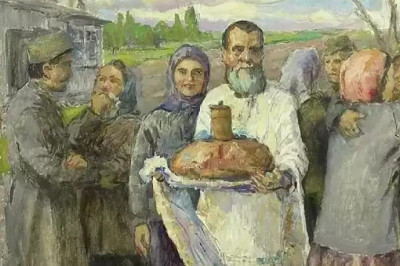 Поцелуи на Руси: зачем русские мужики заставляли своих жен с гостями лобызаться