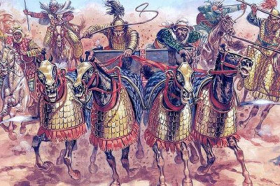Смертельные колеса шахиншаха при Гавгамелах
