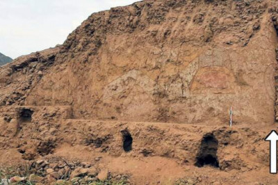 На севере Перу была обнаружена фреска паука с ножом