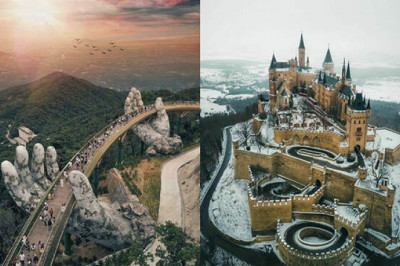 Золотой мост во Вьетнаме, замок Гогенцоллерн и еще 24 архитектурных шедевров разных лет, которые наделали шума в Интернете