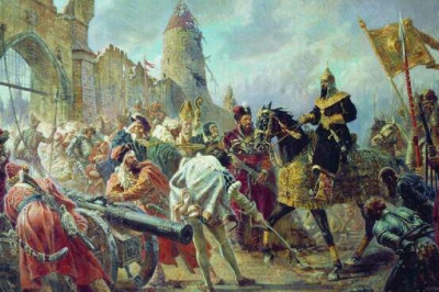 Как правил Иоанн IV Васильевич (прозвание Иван Грозный)