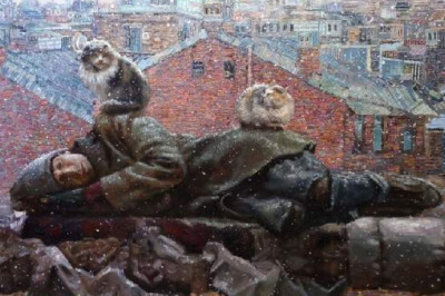 Художник Андрей Шатилов и его философско-сатирические картины о современных российских реалиях