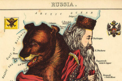 Главные национальные предрассудки на карикатурных картах Уильяма Харви