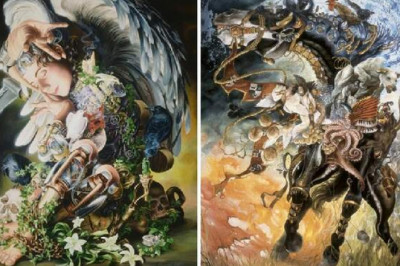 Сюрреалистическая живопись Хайди Тайллефер: безумие и хаос, из которых рождается философия жизни