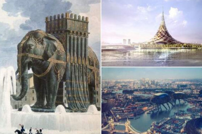 «Триумфальный слон», «Хрустальный остров» и еще 12 нереализованных мегапроектов, которые будоражат воображение, даже оставшись на бумаге